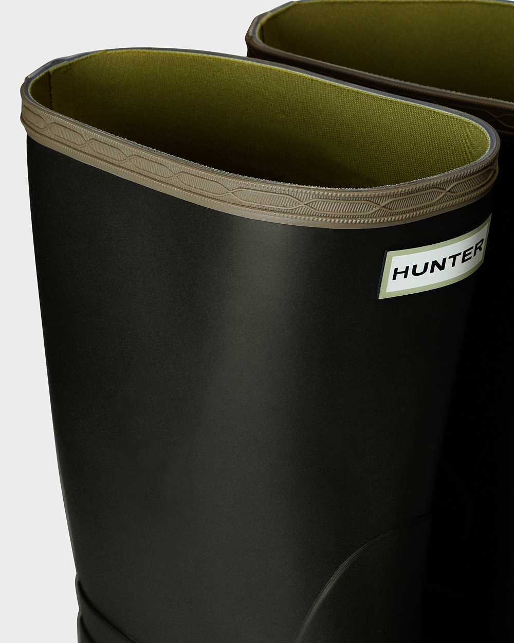 Hunter Gardener Women's Rain Boots NZ-45594O Dark Olive